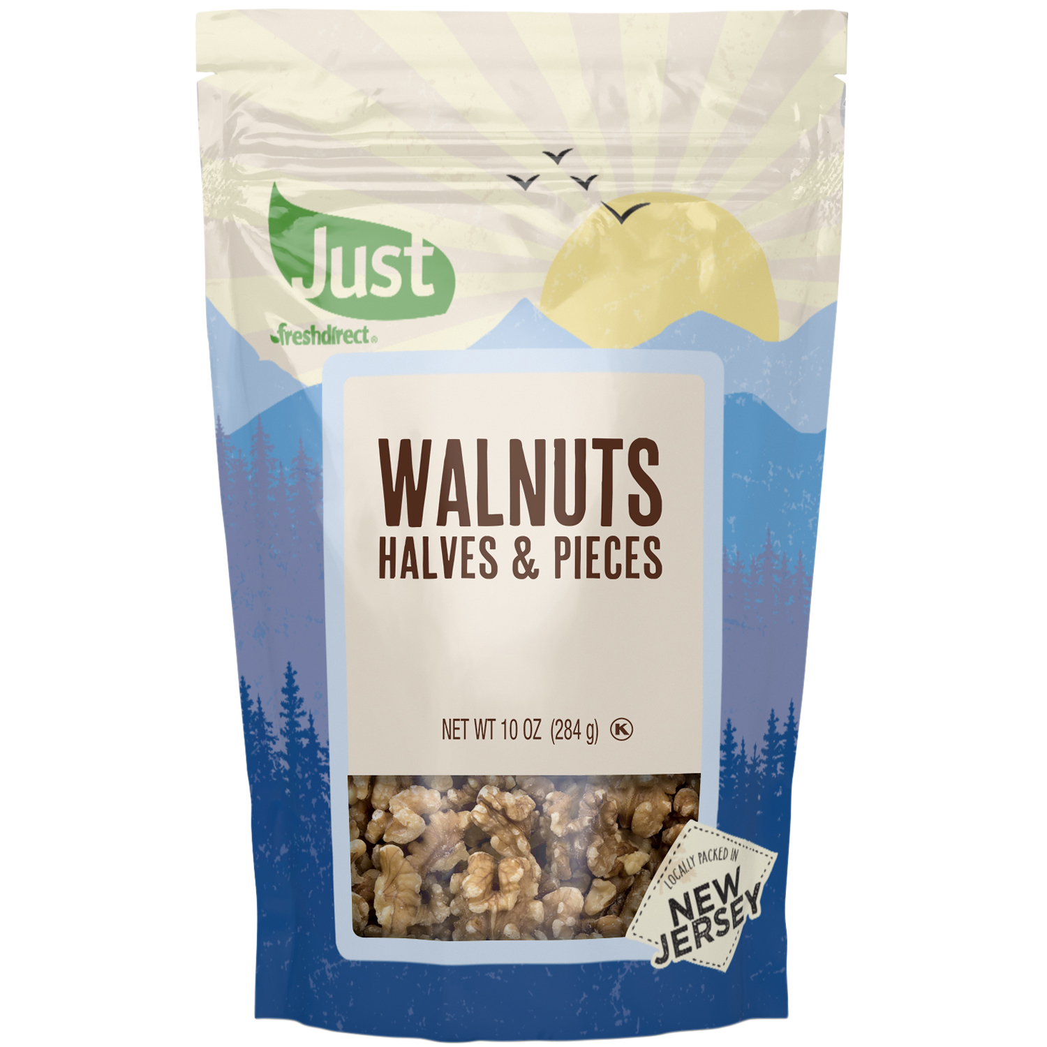 Just FreshDirect Raw Walnut Halves and Pieces