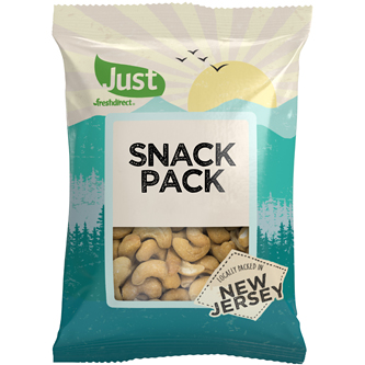 Just FreshDirect Roasted, Salted Cashews Snack Packs, image 2 of 3 slides
