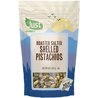 Just FreshDirect Roasted Salted Shelled Pistachios