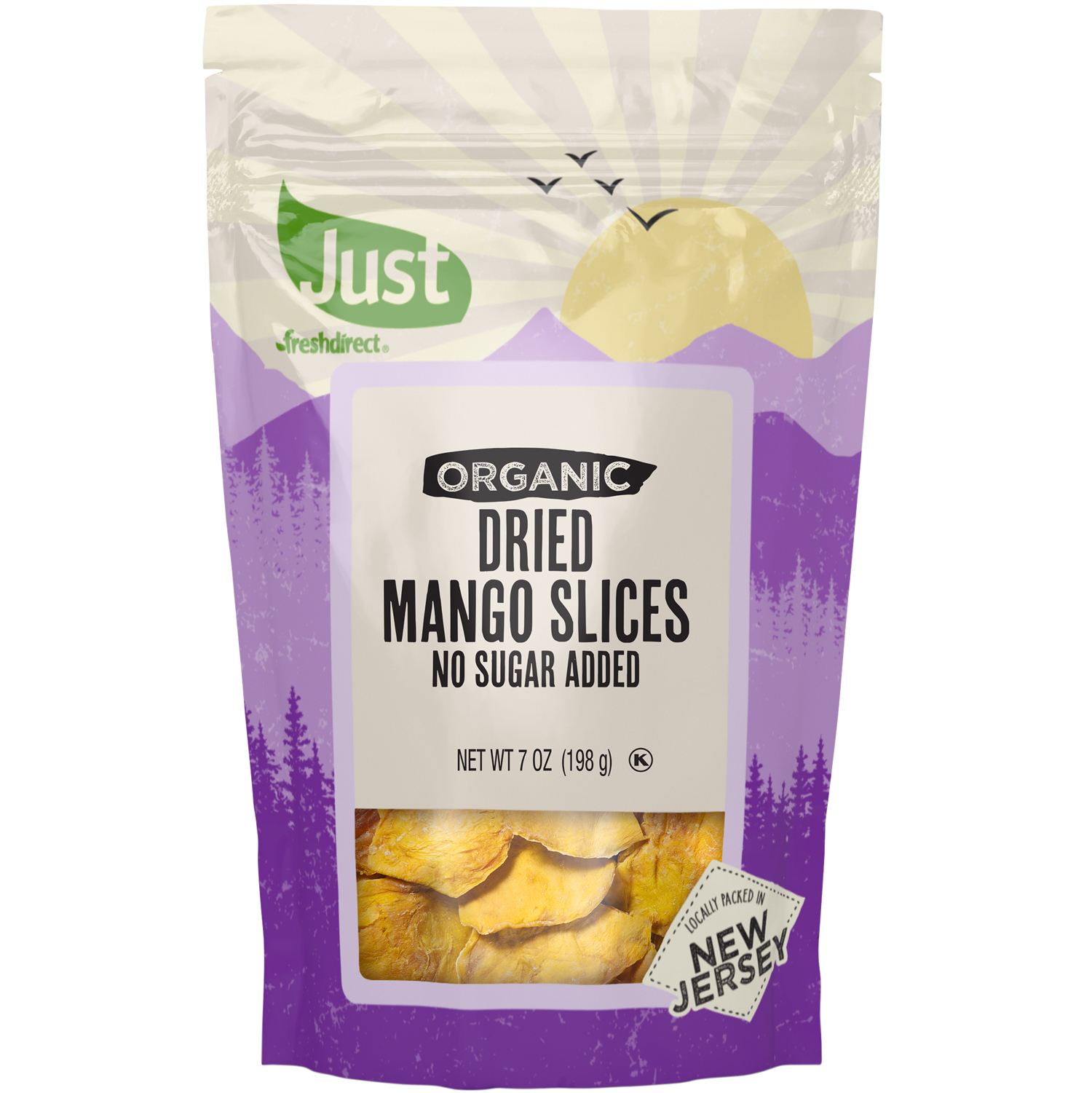 Just FreshDirect Organic Dried Mango Slices, image 1 of 2 slides