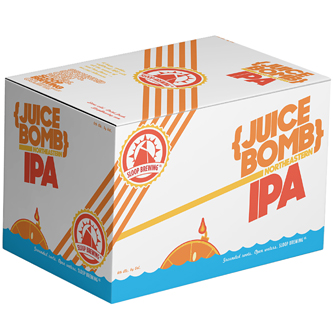 Sloop Juice Bomb IPA, Cans