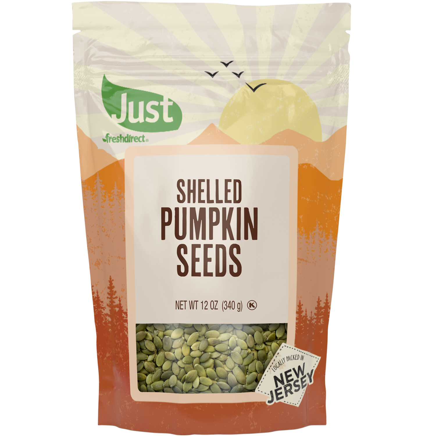 Just FreshDirect Shelled Pumpkin Seeds, image 1 of 2 slides