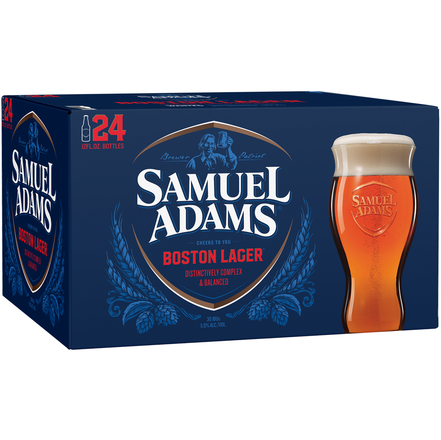 Samuel Adams Boston Lager, Glass Bottles