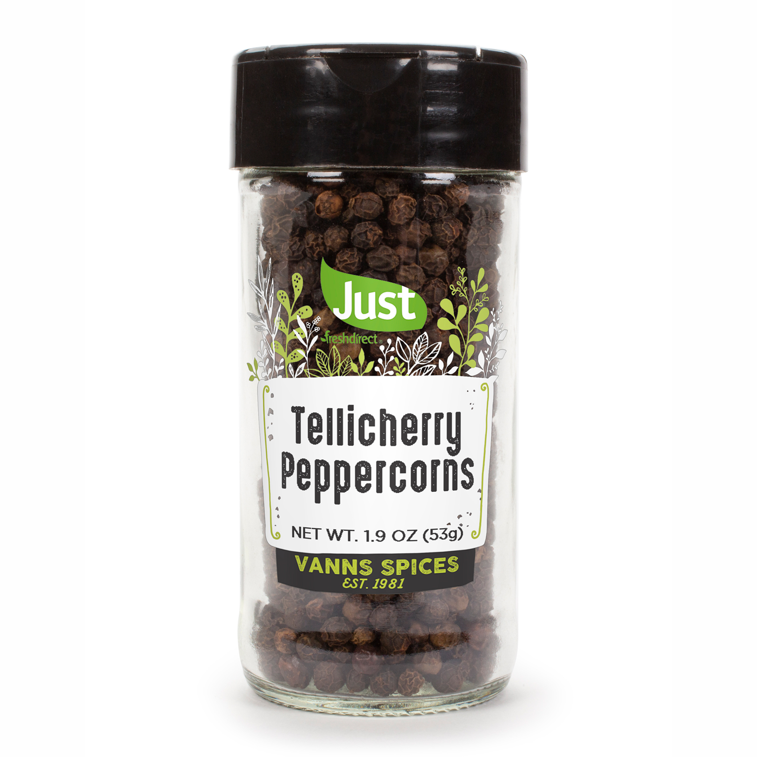 Just FreshDirect Tellicherry Peppercorns (Refill)