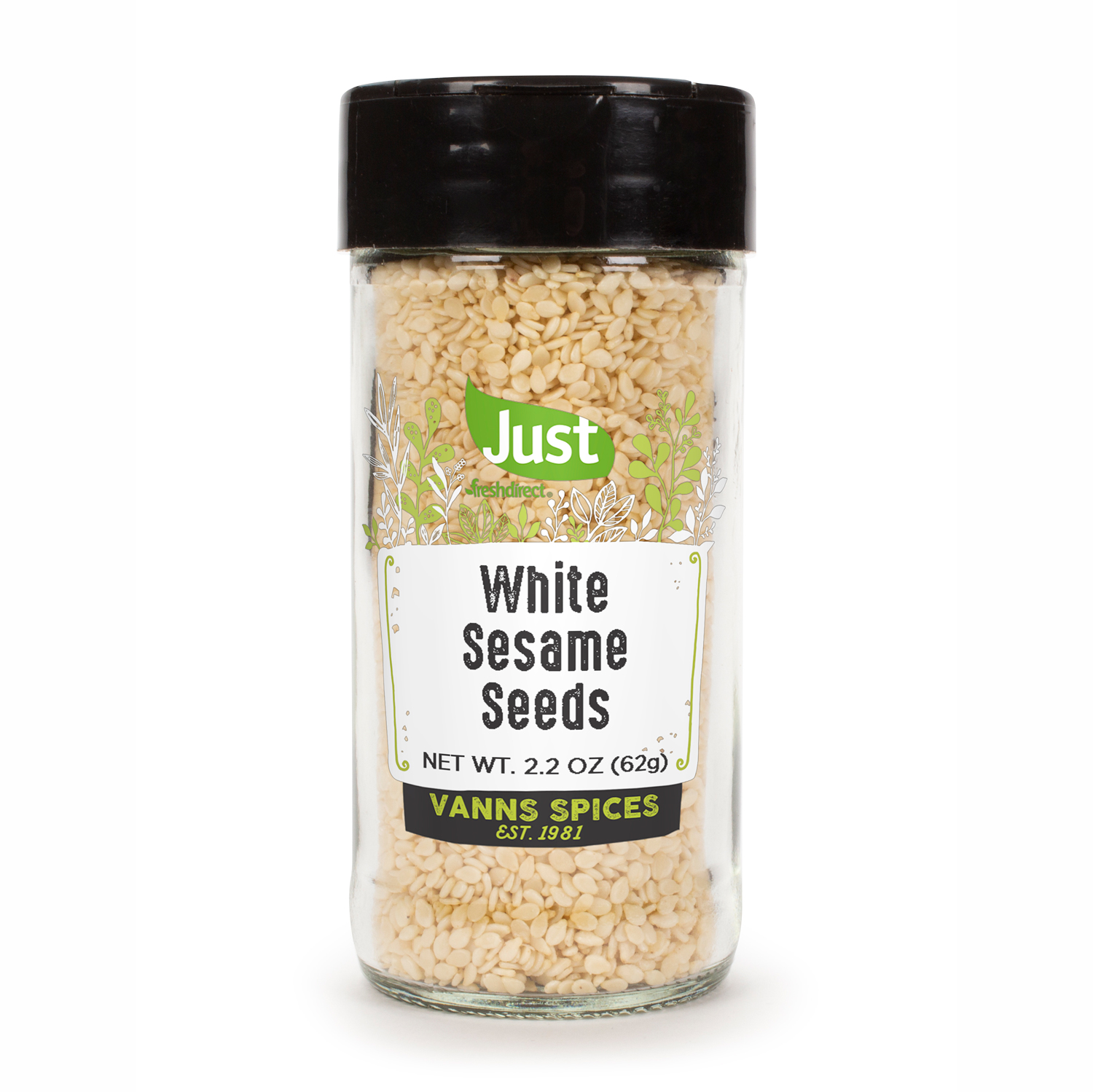 Just FreshDirect White Sesame Seeds, image 1 of 2 slides
