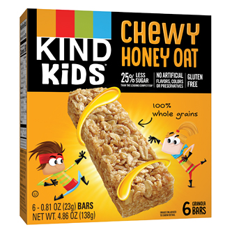 KIND Kids Chewy Granola Bars, Honey Oat