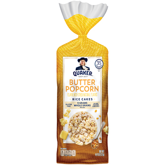 Quaker Fat Free Buttered Popped Corn Cakes