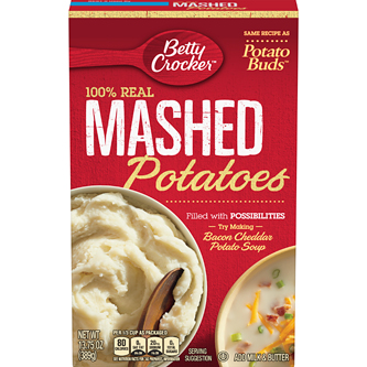 Betty Crocker 100% Real Mashed Potatoes