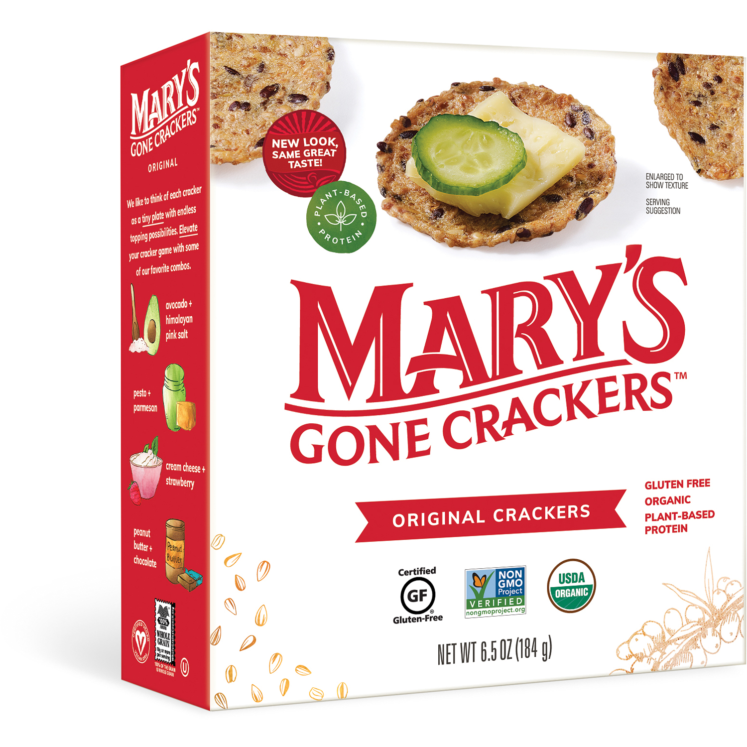 Mary's Gone Crackers Organic Gluten Free Crackers, Original