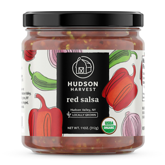 Hudson Harvest Organic Salsa, Red 