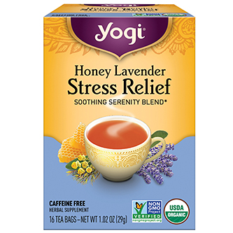 Yogi Tea Honey Lavender Stress Relief 