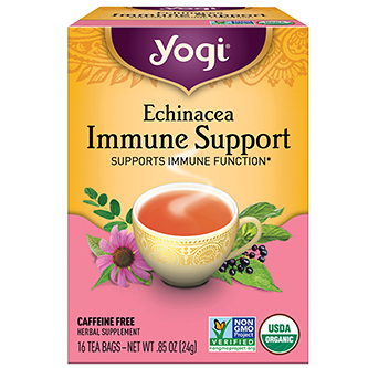 Yogi Tea Echinacea Immune Support 