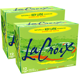 LaCroix Sparkling Water, Key Lime, Cans