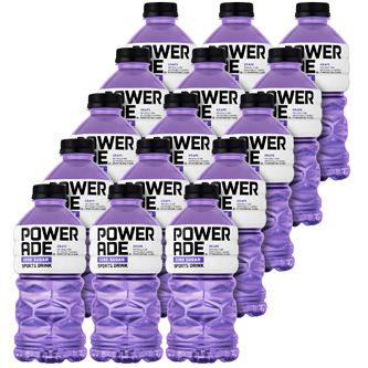 Powerade Zero Sports Drink, Grape, Plastic Bottles