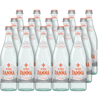 Acqua Panna Natural Spring Water, Glass Bottles
