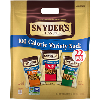Snyder's of Hanover 100 Calorie Variety Sack