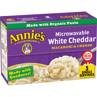 Annie's Microwavable Macaroni & Cheese, White Cheddar