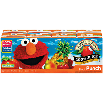 Apple & Eve Elmo's Punch Juice, Boxes