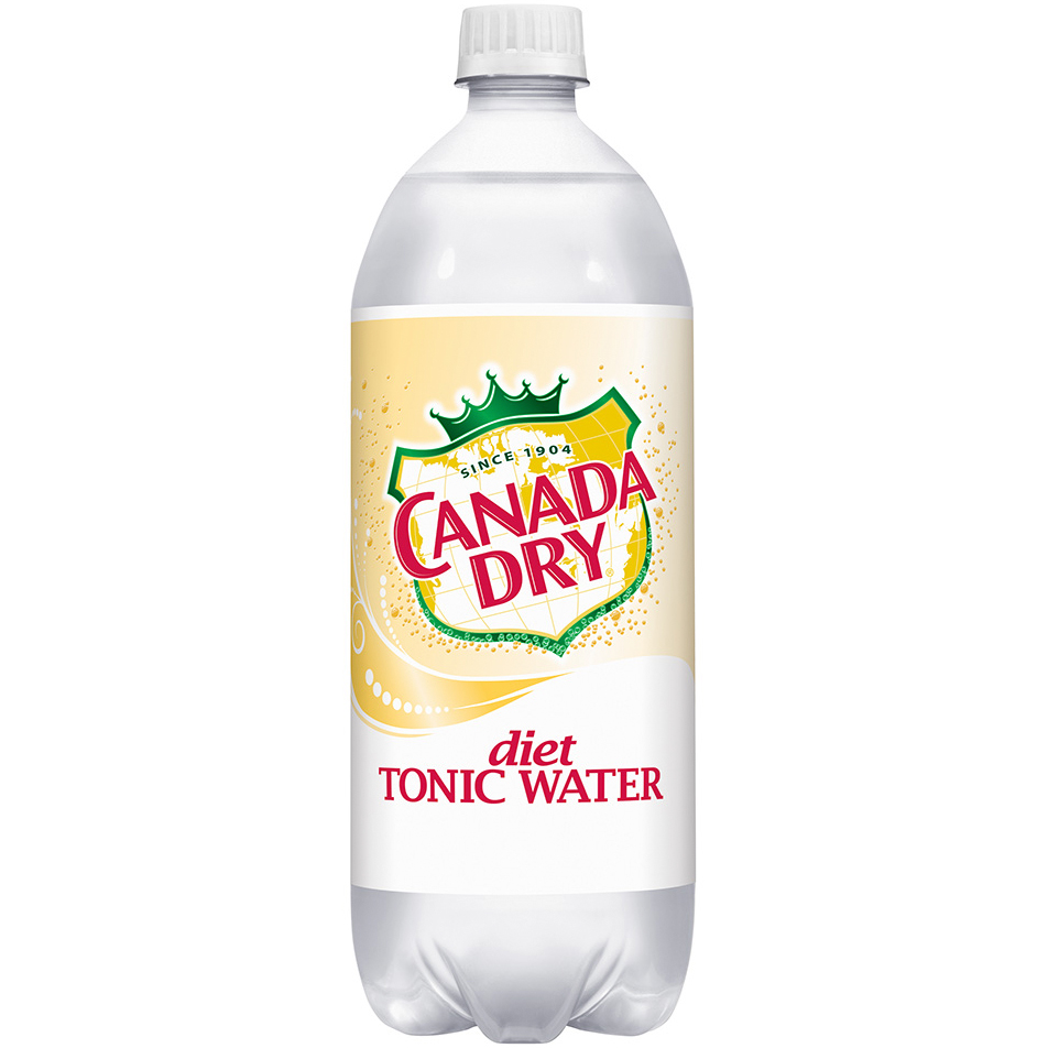 Diet Canada Dry Tonic Water, Plastic Bottle