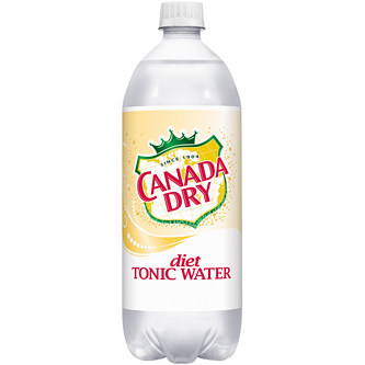 Diet Canada Dry Tonic Water, Plastic Bottle
