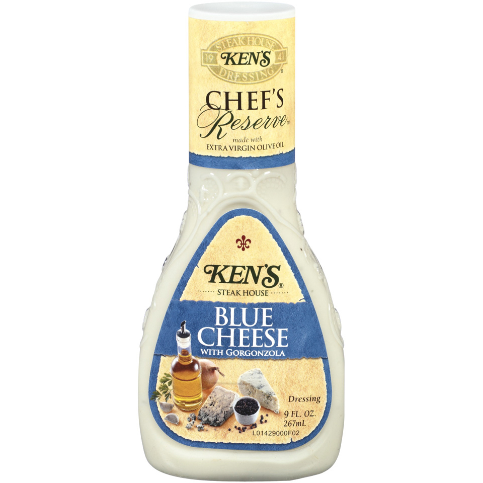 Ken's Steakhouse Chef's Reserve Dressing, Blue Cheese with Gorgonzola