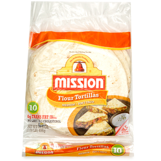 Mission Flour Tortillas, Medium