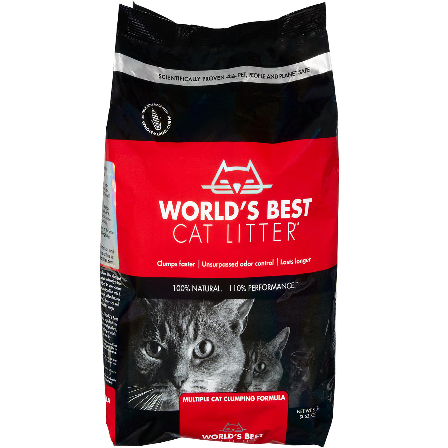 World's Best Cat Litter Multiple Cat Clumping Formula