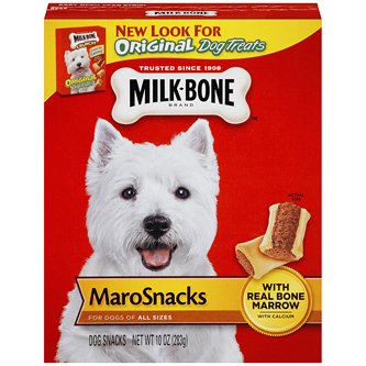 Milk-Bone MaroSnacks Dog Treats with Real Bone Marrow and Calcium