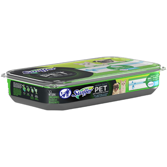 Swiffer Sweeper Wet Mopping Cloths Pet Refills with Febreze Odor Defense