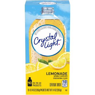 Crystal Light On-the-Go Packets Lemonade