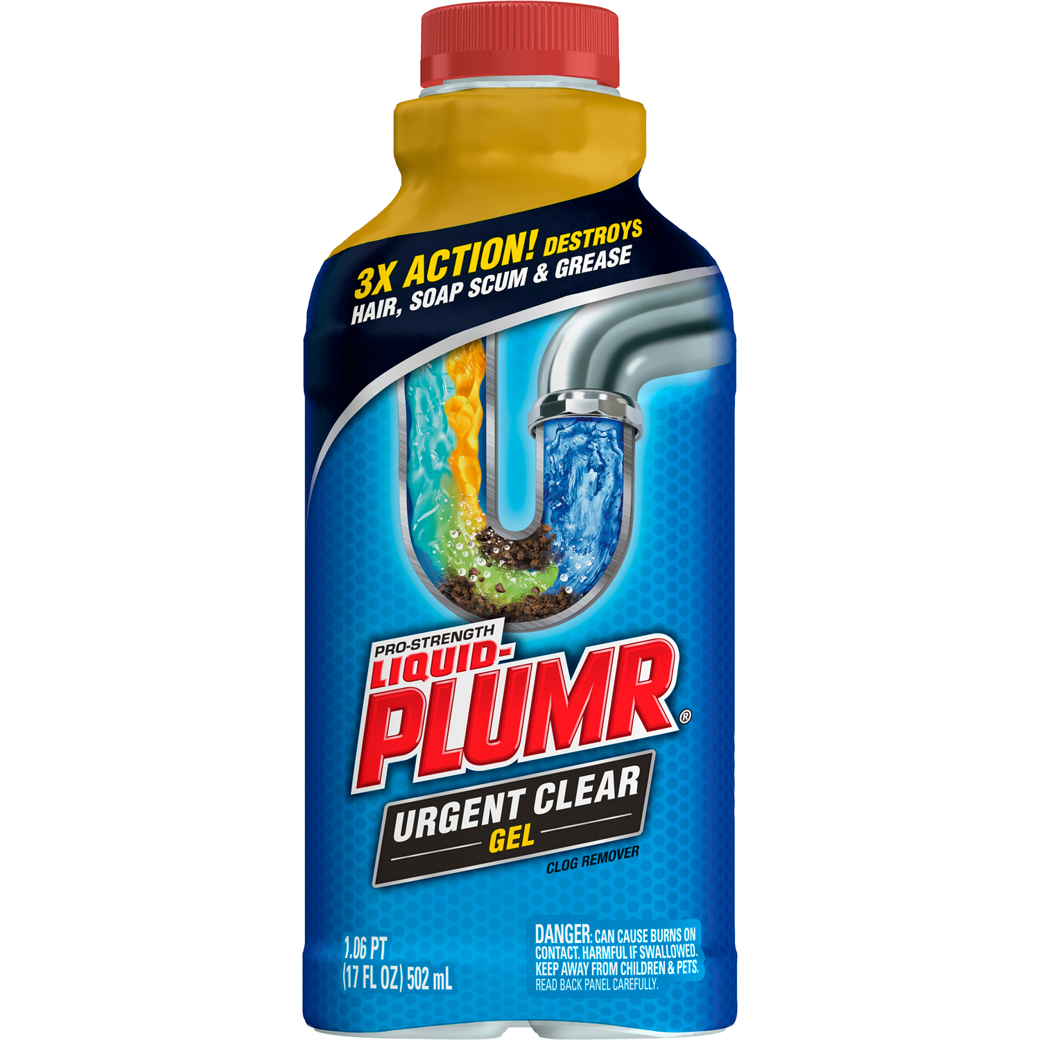 Liquid-Plumr Pro-Strength Urgent Clean Clog Remover Gel