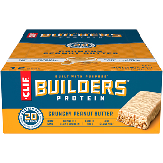 Clif Builders Protein Bars, Crunchy Peanut Butter