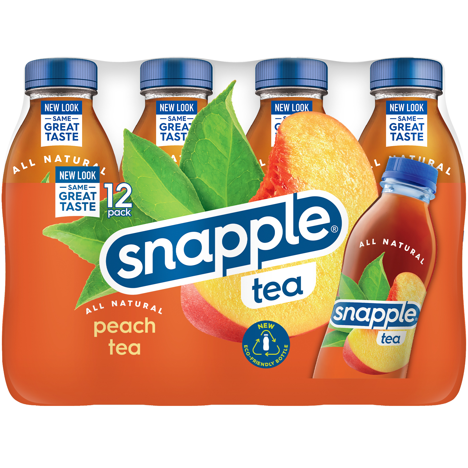 Snapple Peach Tea, Plastic Bottles