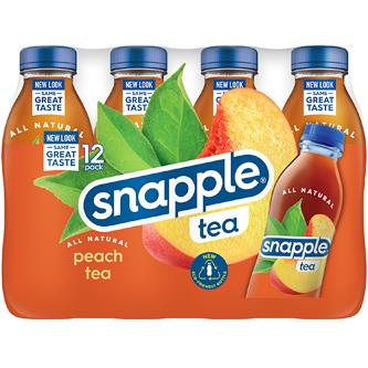 Snapple Peach Tea, Plastic Bottles