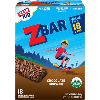 Clif Kid Organic Zbars, Chocolate Brownie