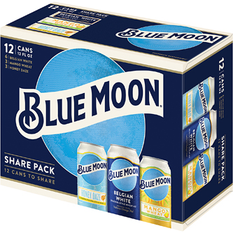 Blue Moon Share Pack, Cans