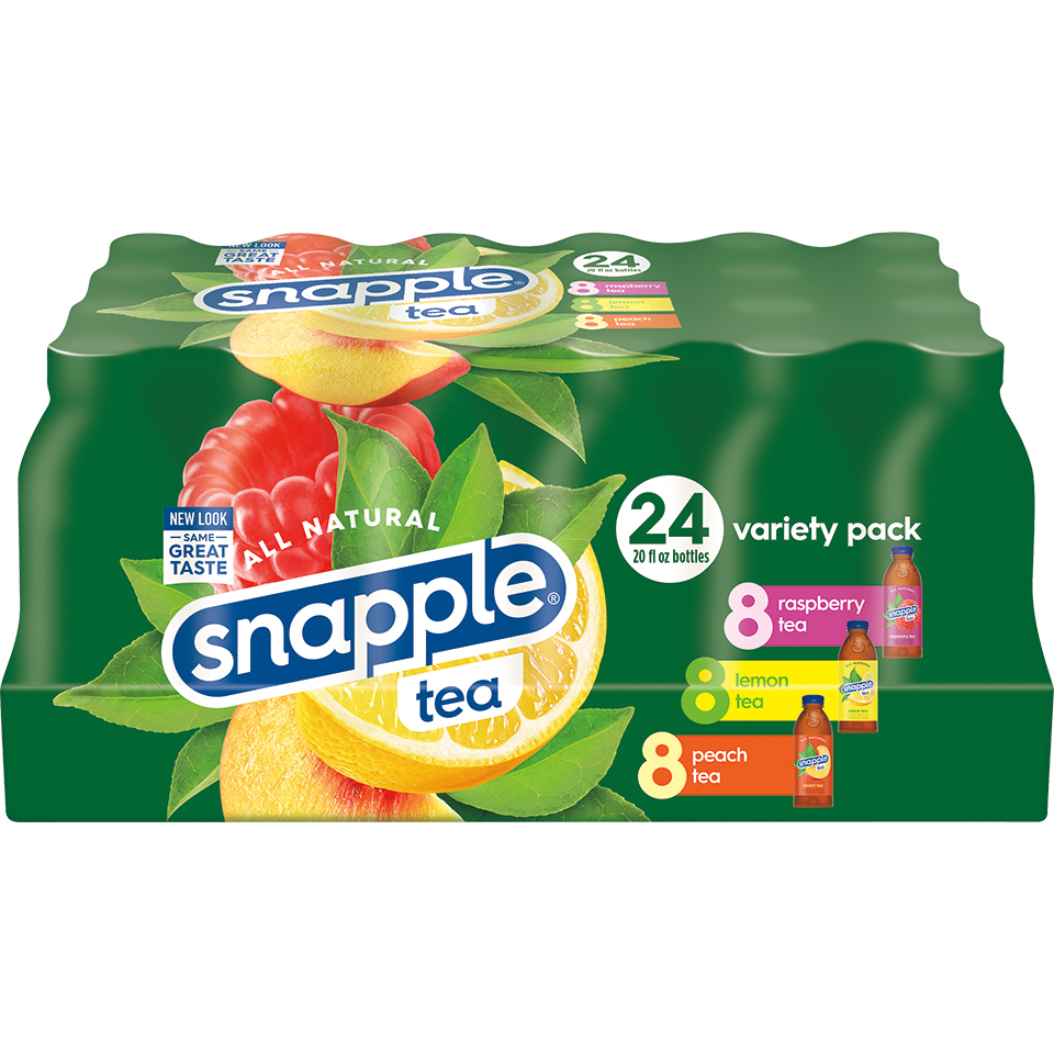 Snapple Tea Variety Pack, Plastic Bottles