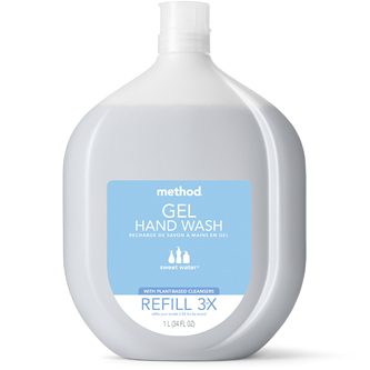 Method Gel Hand Wash, Sweet Water, Refill