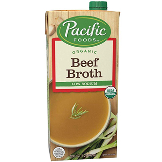 Pacific Organic Low-Sodium Beef Broth 