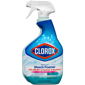 Clorox Bathroom Foamer Spray with Bleach, Original