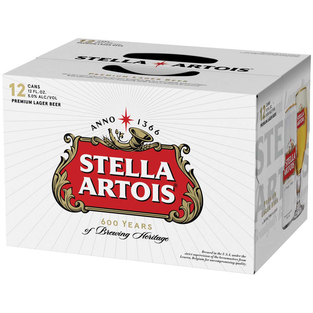 Stella Artois Lager, Cans