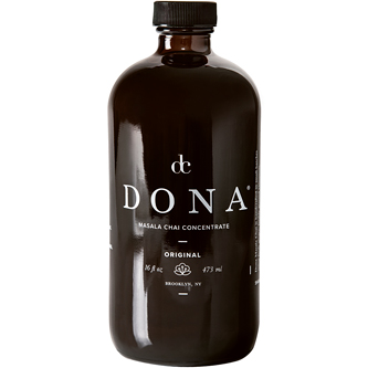 Dona Chai Chai Tea Concentrate, Original, Glass Bottle