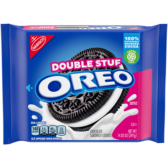 Nabisco Oreo Double Stuf Chocolate Sandwich Cookies