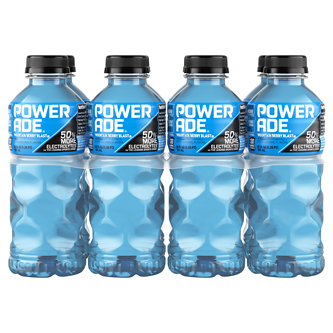 Powerade Sports Drink, Mountain Berry Blast, Plastic Bottles