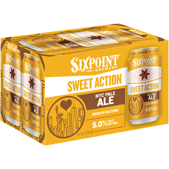 Sixpoint Brewery Sweet Action Pale Ale, Cans
