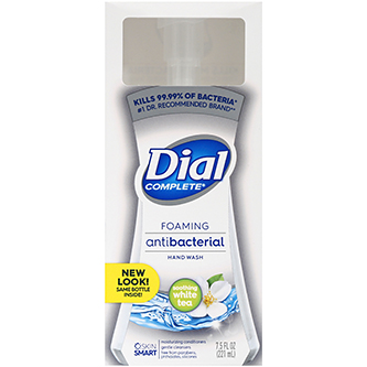 Dial Antibacterial Liquid Hand Soap, White Tea and Vitamin E with Moisturizer