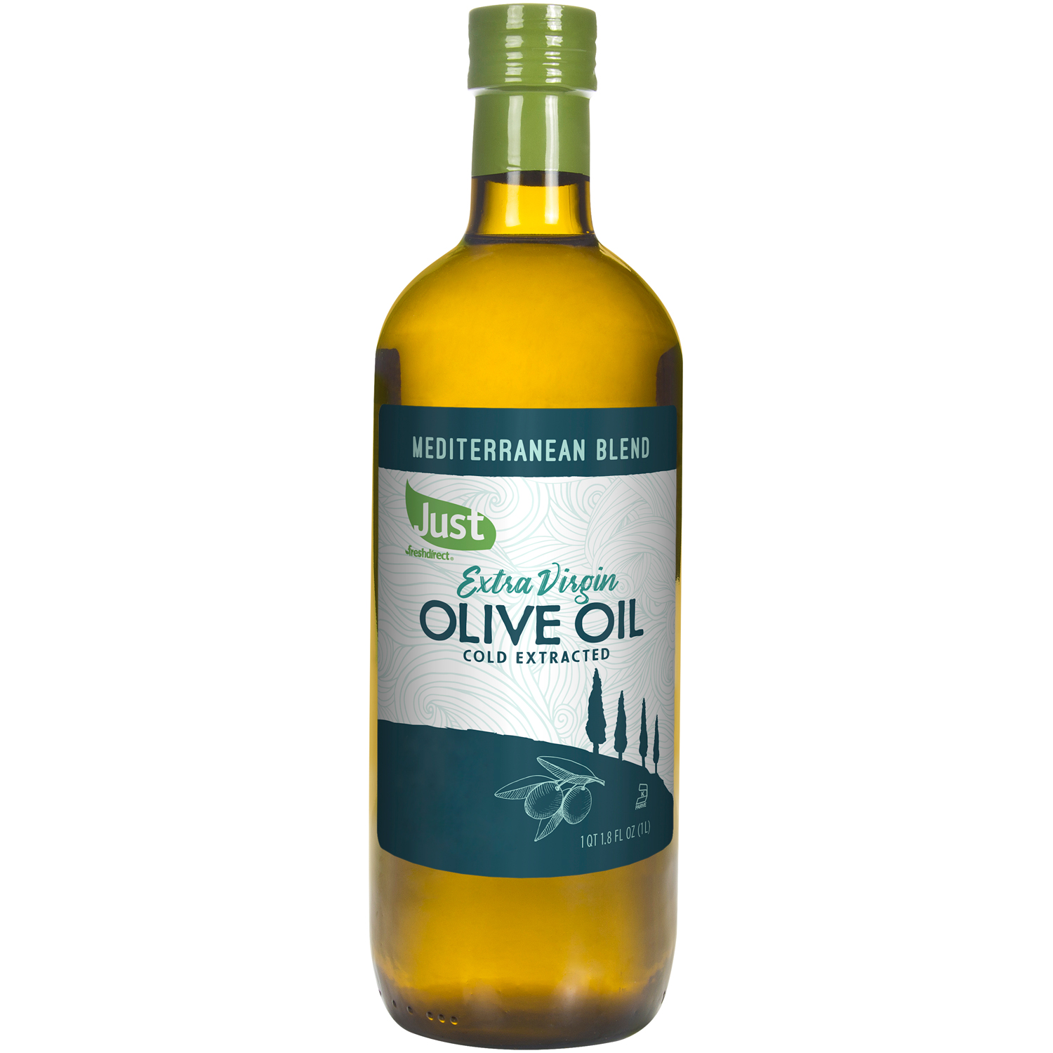 Just FreshDirect Extra-Virgin Olive Oil, Mediterranean Blend, image 1 of 2 slides