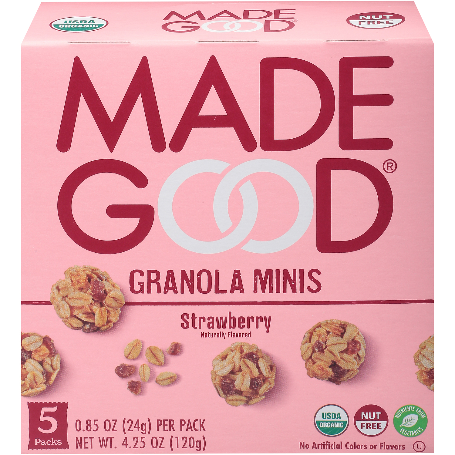 Made Good Granola Minis, Strawberry