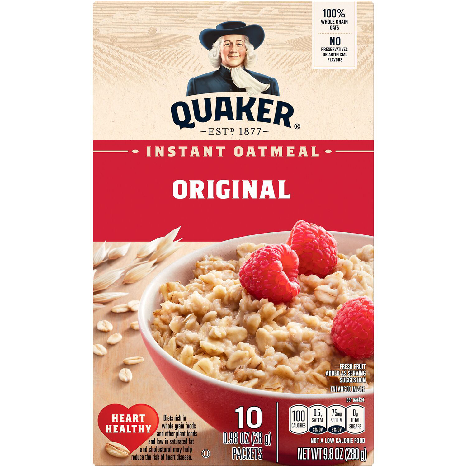 Quaker Instant Oatmeal, Original
