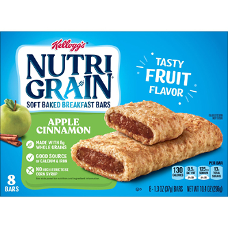 Kellogg's Nutri-Grain Soft Baked Breakfast Bars, Apple Cinnamon